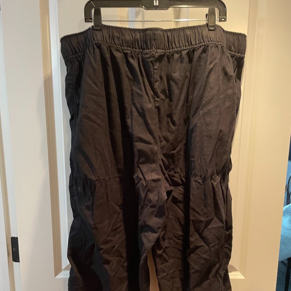 Lane Bryant Capri Linen-Style Draw String Pants - image 2